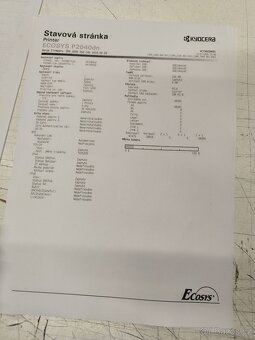 Kyocera P2040dn - černobílá laserová tiskárna A4 - 2