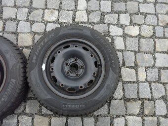 ZIMNÍ PNEU + DISKY ŠKODA 14" VW,SEAT 175/70R14 - 2
