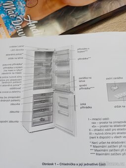Prodám lednici romo rca378++ combi funkční - 2
