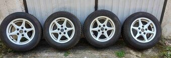 Borbet ALU 5x120 R15, pneu 205/65 R15 zimní - 2