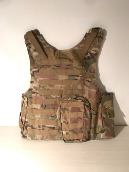 Taktická vesta - multicam - 2