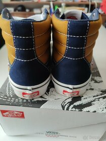 Nové Vans skate SK8 HI EU42,5 navy/g.bown - 2