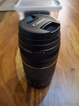 Canon EF 75-300mm f/4-5.6 III,TOP STAV,JAKO NOVÝ - 2