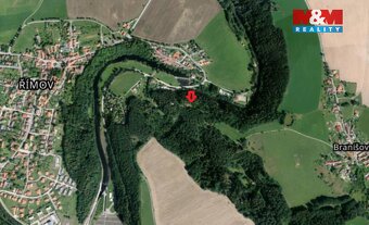 Prodej lesa, 6543 m², Římov - Branišovice - 2
