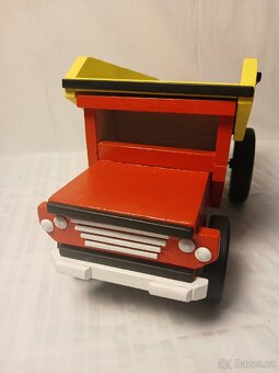 Starožitné dřevěné autíčko - 2