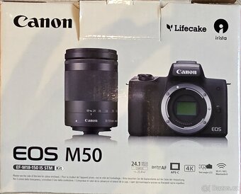 foto Canon M50 18-150mm + batoh s příslušenstvím zdarma - 2