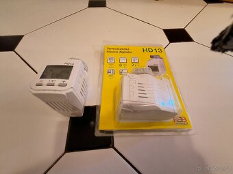 Termostatická hlavice programovatelná HD13 - 2