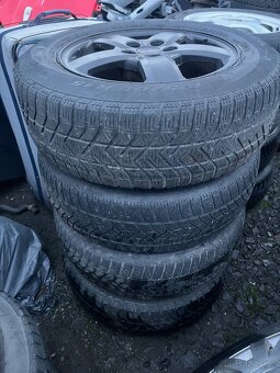 ALU kola Škoda 5x100 na pneu 195/65 R15 zimní - 2
