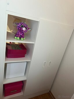 Patrová postel se stolem do dětského pokoje - 2