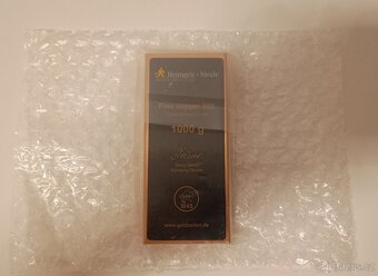 Heimerle + Meule 1000g Fine Copper 999 měděná cihla/slitek - 2