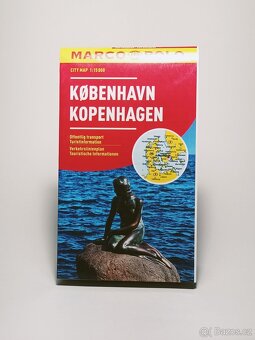 Kodaň, Dansko, Mapa - 2