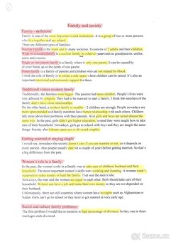 Maturitní otázky z AJ/ Angličtiny (ústní zkouška) - 2