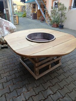 Velký dubový stul - 2