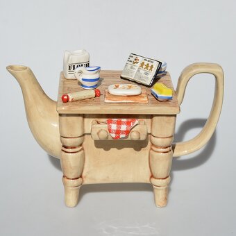 Porcelánový čajník - Pečení - 2
