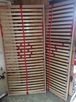 2× postelový rošt 196×90 cm - 2