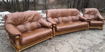 Kožená sedací souprava 3+2+1 - 2