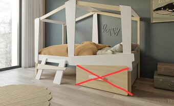 Dětská postel "bunkr" 90x200 - 2