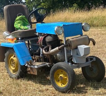 Malotraktor domácí výroby jawa 250 - 2