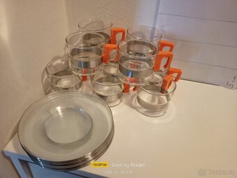 Retro skleněný servis - 2