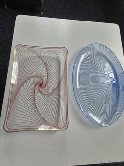 Op art talířky/tácky - 2
