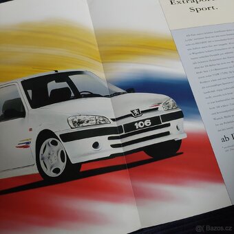Peugeot 106 Rallye - prospekt - 2