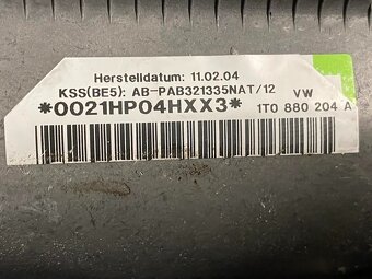 Palubní deska antracit 2K1857003EF VW Caddy 2K r.v. 2004 - 2