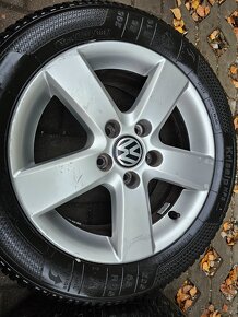 ALU zimní kola disky VW Golf Touran 5x112 R16 ET50 6,5J - 2