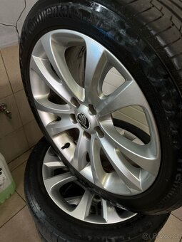 alu kola 5x112 r17 + letní pneu Continental premiumcontact - 2