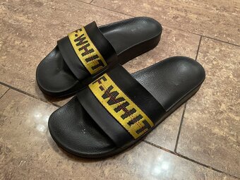 Off-White pantofle vel 43 27,5 cm délka stélky - 2