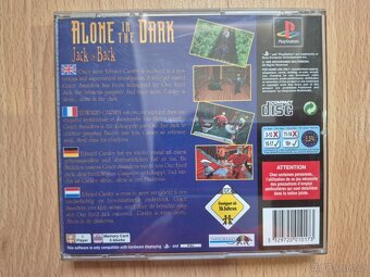 Predám hru na PS1 Alone in the Dark Jack is Back - 2