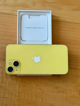 iPhone 14 Yellow BATERIE 100% TOP - 2
