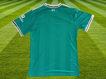 Fotbalový dres Liverpool FC 25/26 – zelená AWAY Authentic - 2