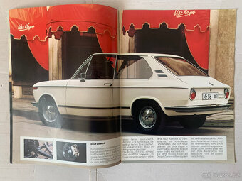 Starý prospekt BMW 1600 - 2500 - 2