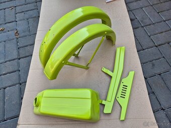 Kompletní sada plechů, plechařina na BABETTU 210, NOVÝ LAK - 2