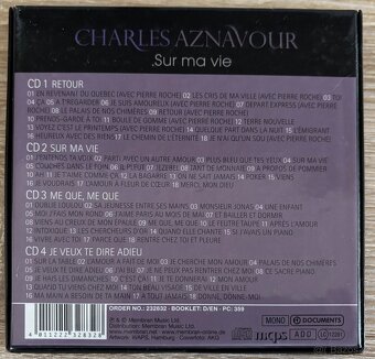 Charles Aznavour: Sur ma vie (4x CD) - 2