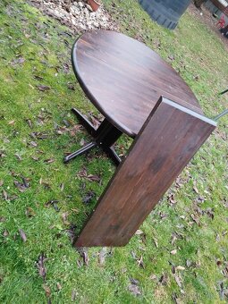 Stůl kulatý a rozkládací - 2