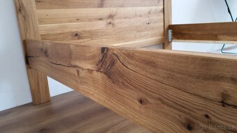 Postel z masivu rustikální 140x210 - 2