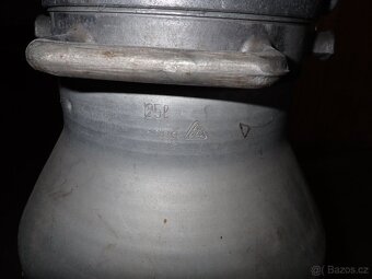 Hliníková konev na mléko - 2