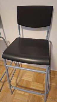 IKEA STIG Barová stolička s opěrkou 2 kusy - 2