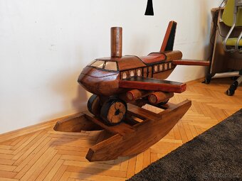 Dřevěné letadlo (houpadlo) - 2