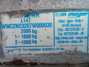 Wm Meyer s plachtou - 2