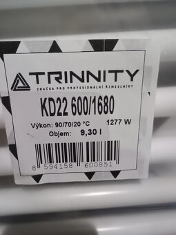 prodám otopný trubkový koupelnový žebřík TRINNITY22 600/1680 - 2
