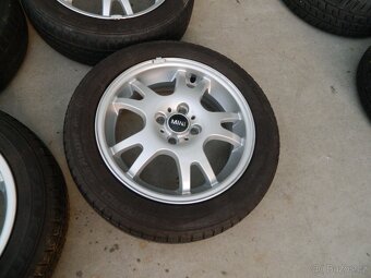 alu kola 4x100 Mini Cooper R16+celoroční pneu - 2