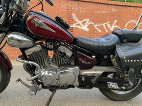 Nádherná Červená Zachovalá Yamaha Virago XV 125 - 2