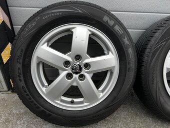 Alu letní sada orig. ŠKODA - 5/100 R15 - 195/65/15 - 2