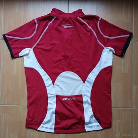 Cyklistický dres zn.Briko červeno-bílý - 2