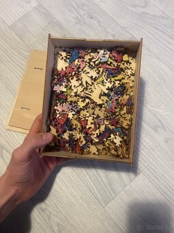 Dřevěné puzzle ve tvaru lišky - 2