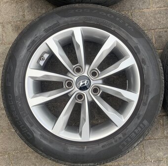Alu kola originál Hyundai, 5x114, R16, letní - 2
