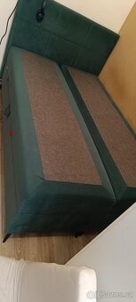 Postel s úložným prostorem 140cm - 2