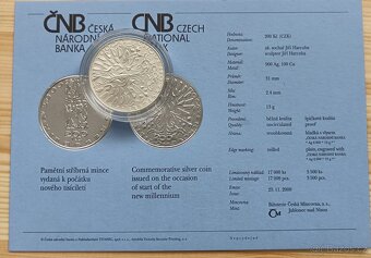 200kč ČNB 2001 / Počátek nového Tisíciletí - 2